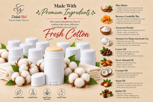 Load image into Gallery viewer, Fresh Cotton Natural Deodorant - Full Size Wholesale