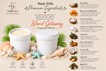 Load image into Gallery viewer, Island Getaway Natural Deodorant Base – Bulk Melt & Pour