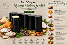 Load image into Gallery viewer, Men's Vegan Sample Deodorant - 100/case