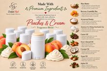 Load image into Gallery viewer, Peaches & Cream Natural Deodorant - Full Size Wholesale