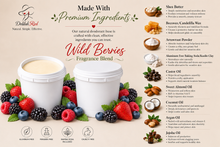 Load image into Gallery viewer, Wild Berries Natural Deodorant Base – Bulk Melt & Pour