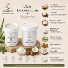 Load image into Gallery viewer, Clear Natural Deodorant Base – Bulk Melt &amp; Pour Ingredients
