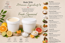 Load image into Gallery viewer, Fresh Squeezed Natural Deodorant Base – Bulk Melt &amp; Pour Ingredients
