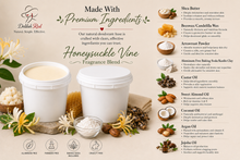 Load image into Gallery viewer, Honeysuckle Vine Natural Deodorant Base – Bulk Melt &amp; Pour Ingredients
