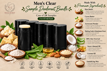 Load image into Gallery viewer, Men's Clear Sample Deodorant - 24/case
