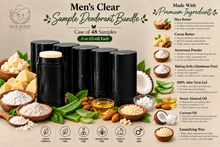 Load image into Gallery viewer, Men's Clear Sample Deodorant - 48/case

