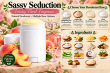 Load image into Gallery viewer, Natural Deodorant - Sassy Seduction
