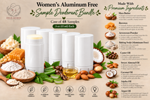 Load image into Gallery viewer, Women's Aluminum-Free Sample Deodorant - 48/case
