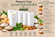 Load image into Gallery viewer, Women's Clear Sample Deodorant - 24/case
